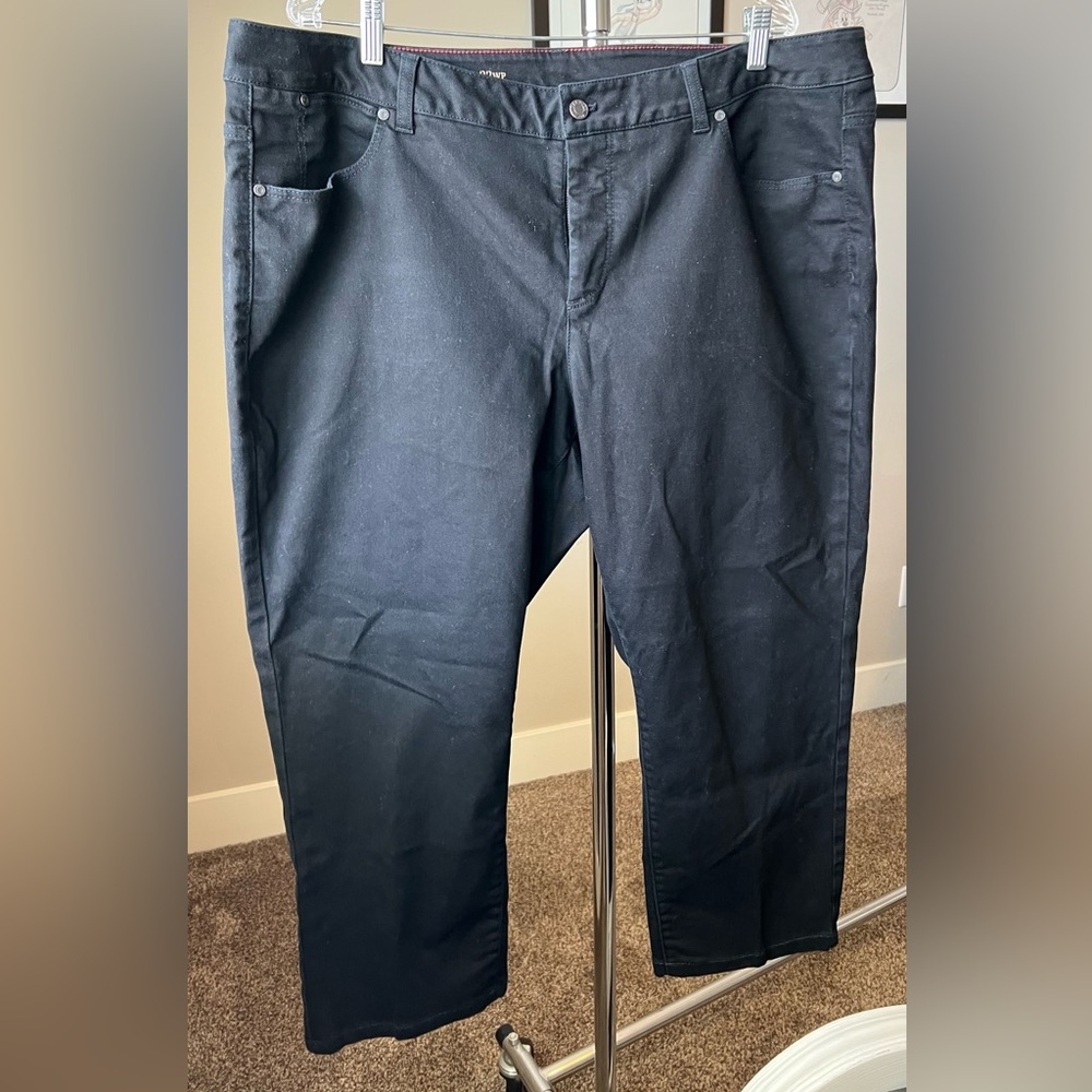 Talbots - Jeans - Heritage Slim ankle - 22WP - Black